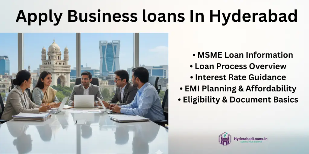 business loans in Hyderabad