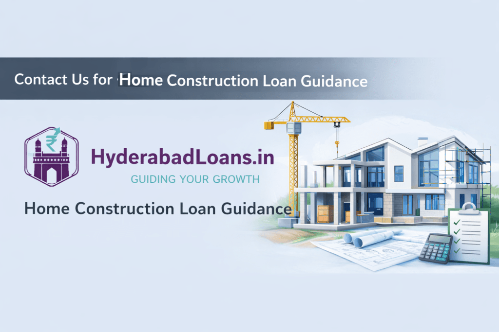 Home Construction Loan application guidance contact