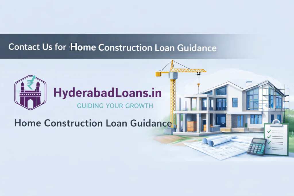 Home Construction Loan application guidance contact